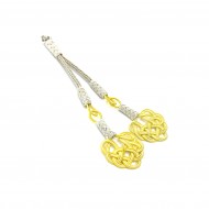 Sarı İkili Bakır Kazaz Tesbih Püskülü Sarı İkili Bakır Kazaz Tesbih Püskülü