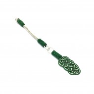 Yeşil Beyaz Bakır Kazaz Tesbih Püskülü Yeşil Beyaz Bakır Kazaz Tesbih Püskülü